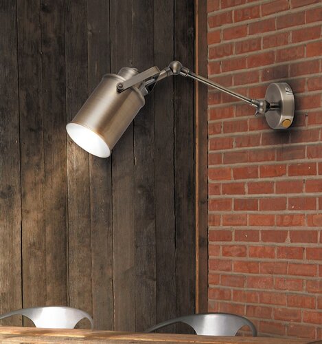 Aplica Peter, bronz antichizat, E27 1x 15W, Rabalux 5987