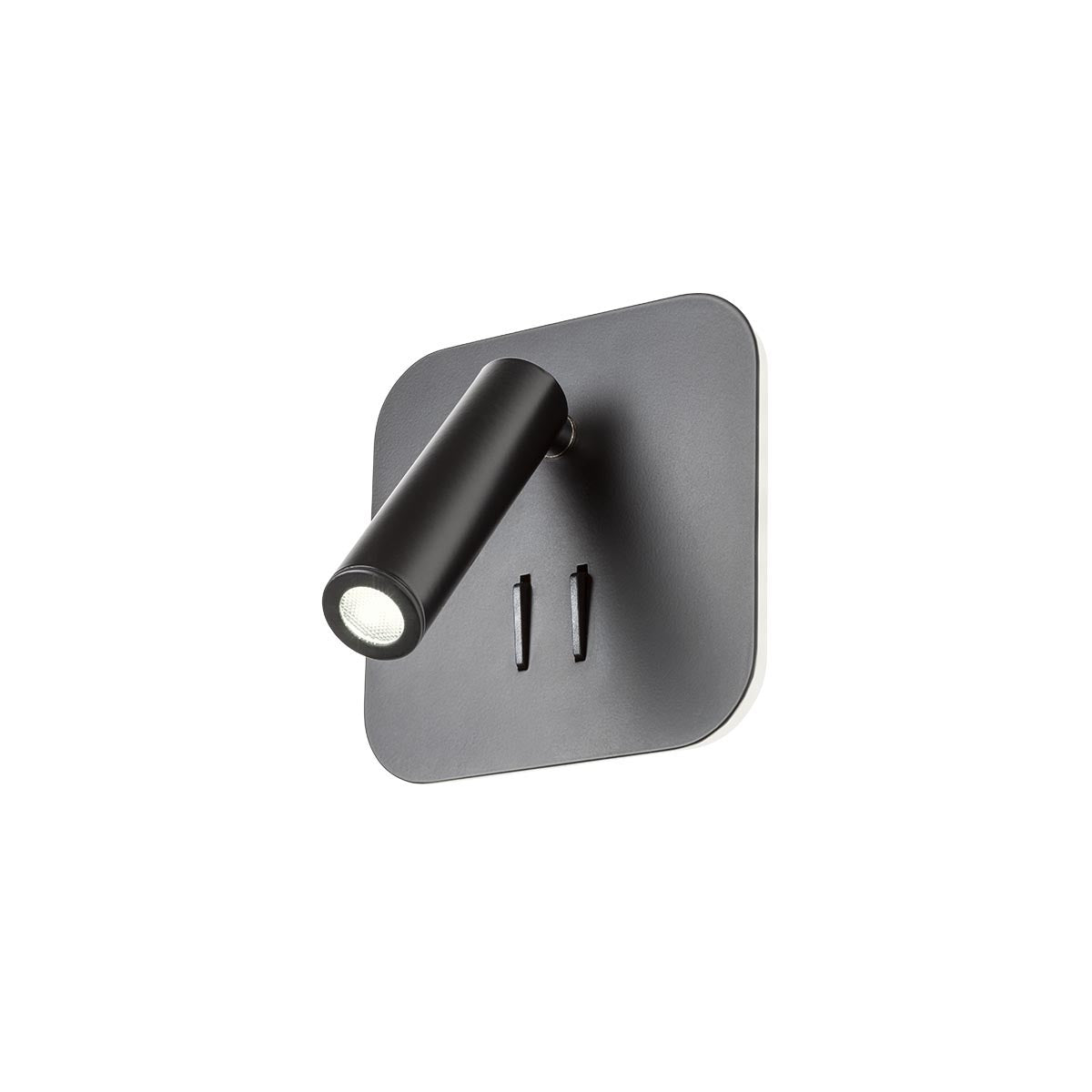 Aplica LED Quda, negru mat, 7W + 3W, 919 lm, 3000K, IP20, Redo, 01-1492