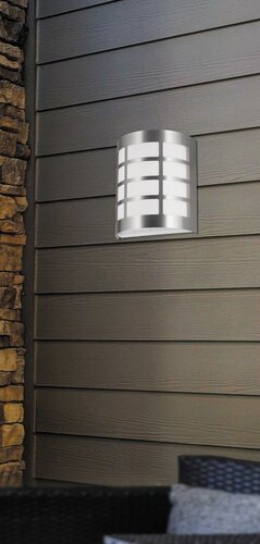 Aplica exterior Sevilla, crom satin, 1XE27, IP44, Rabalux, 8799