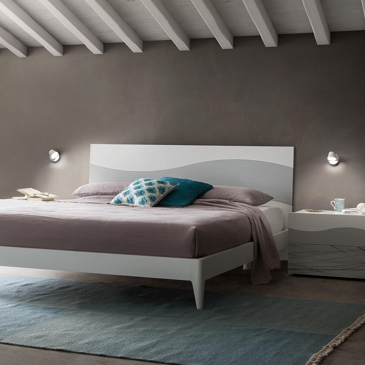 Aplica LED Shaker, alb mat, 6W, 570lm, 3000K, IP20, Redo, 01-1738