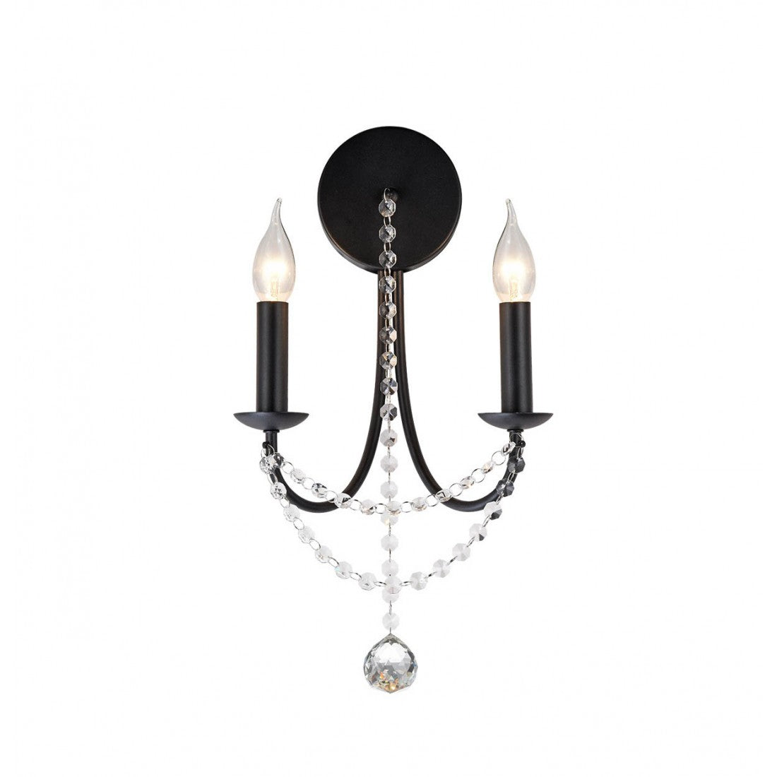 Aplica Smarter Aphrodite, negru mat, 2XE14, 02-993-NEW