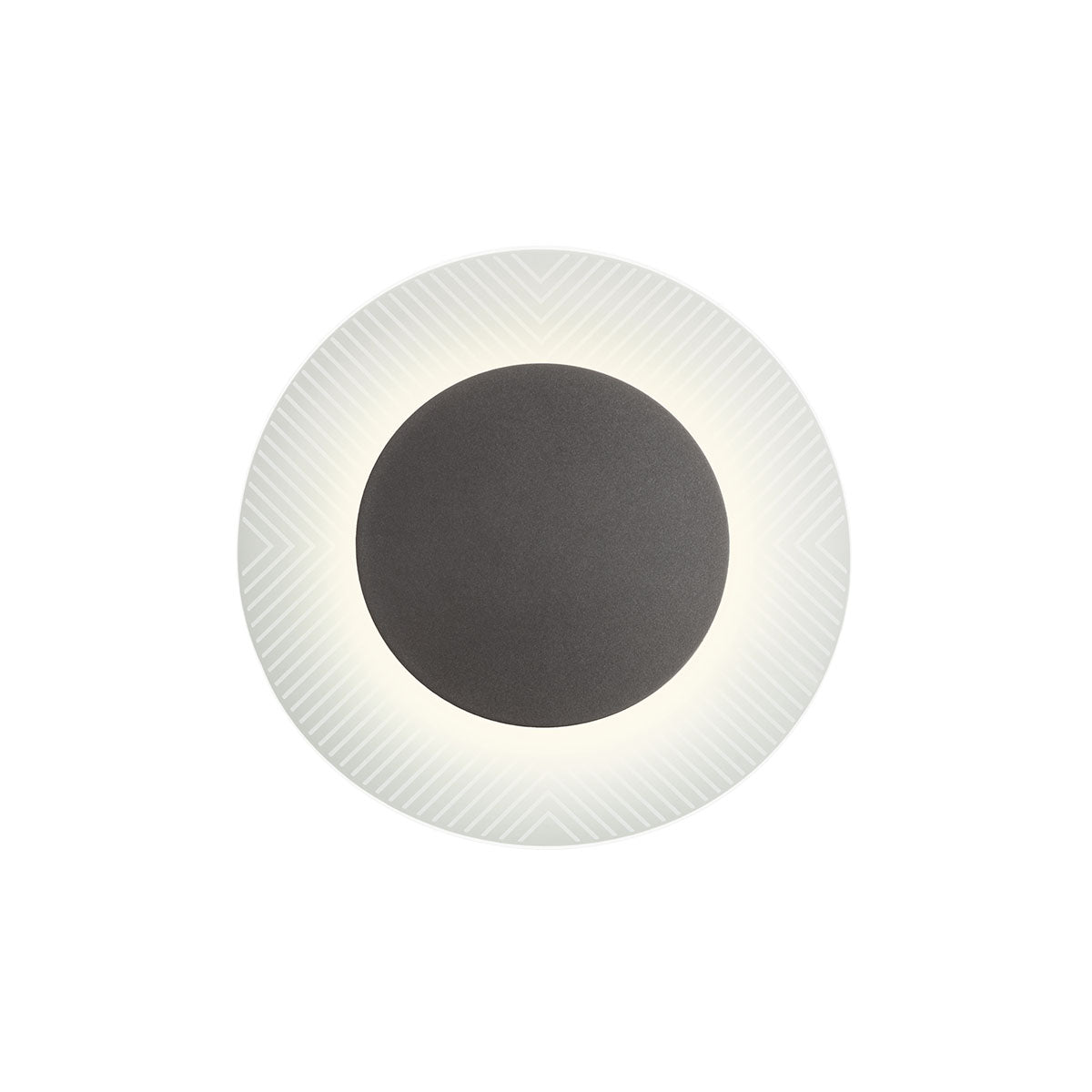 Aplica LED Tatoo, negru mat, 7W, 625 lm, 3000K, IP20, Redo, 01-2687