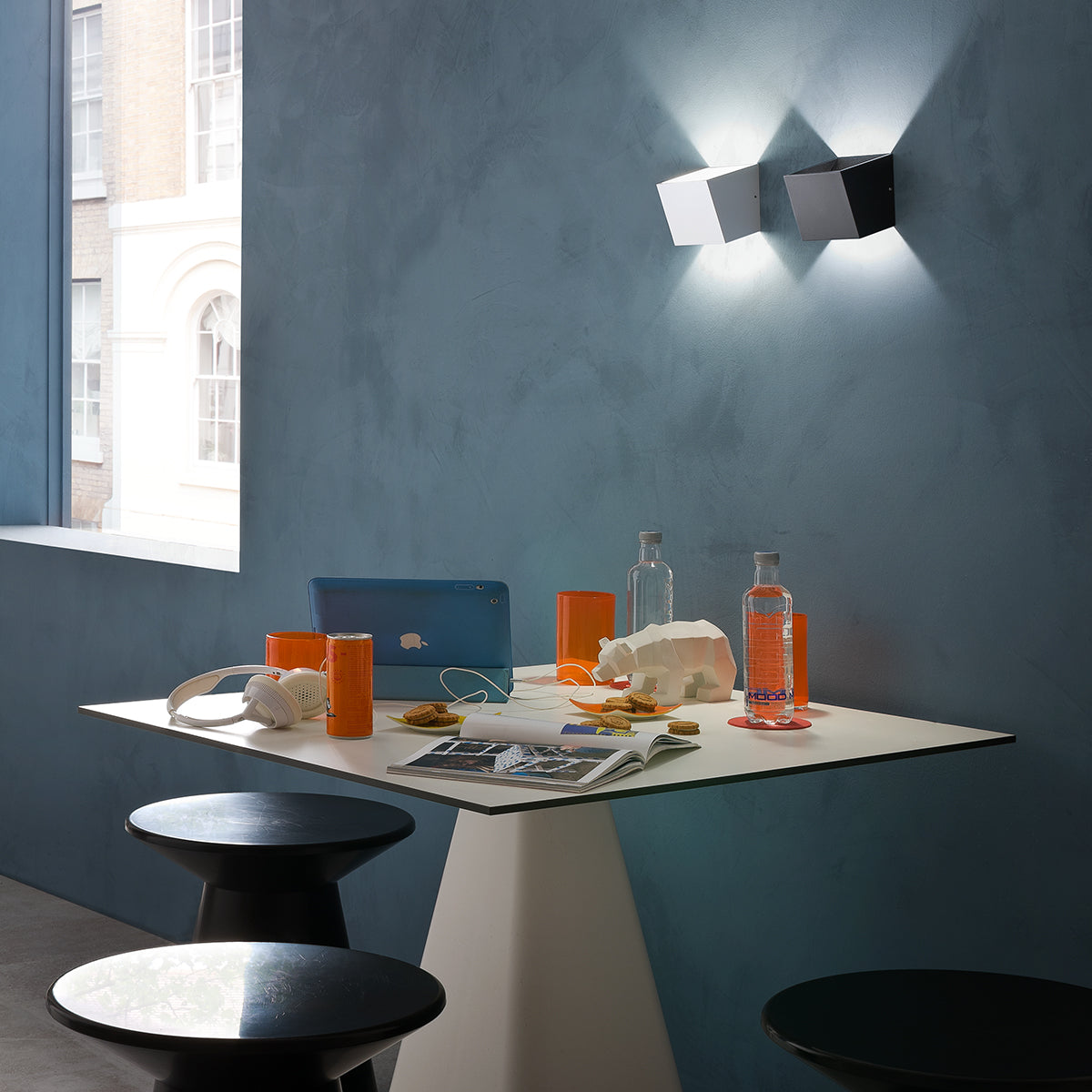 Aplica LED Tobiko, alb mat, 6W, 608 lm, 3000K, IP20, Redo, 01-1317