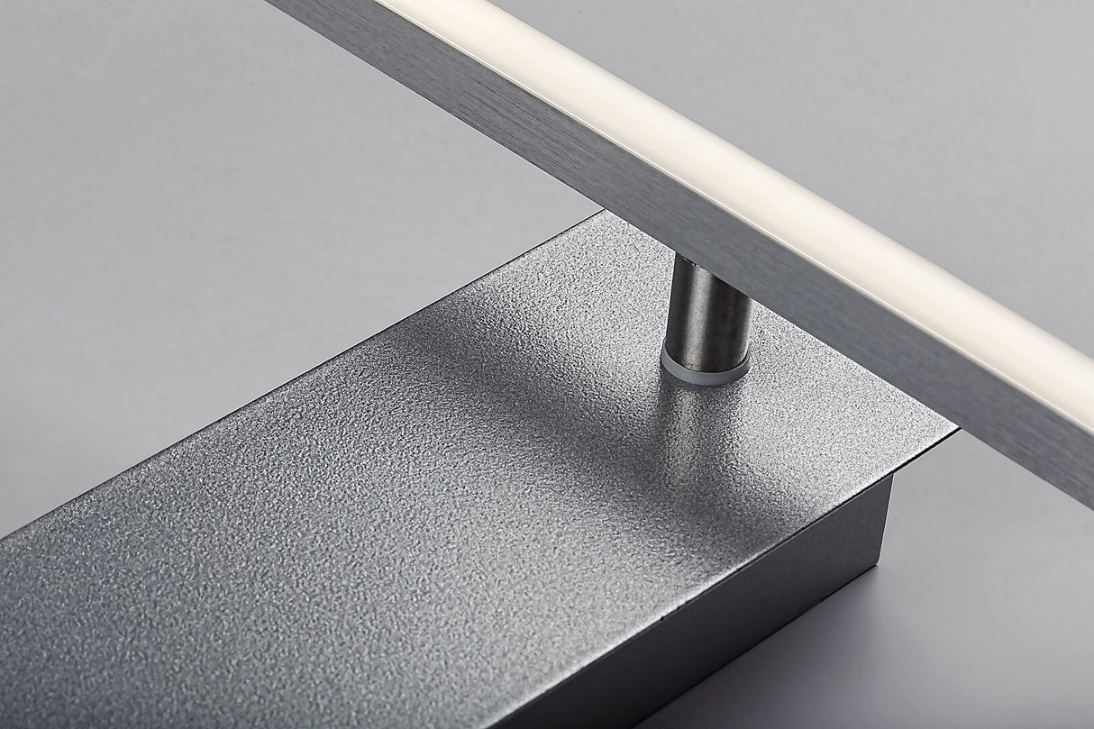 Aplica Tumnus, argintiu/ aluminiu slefuit, 1060lm, LED 14W, 4000K, Rabalux 71011