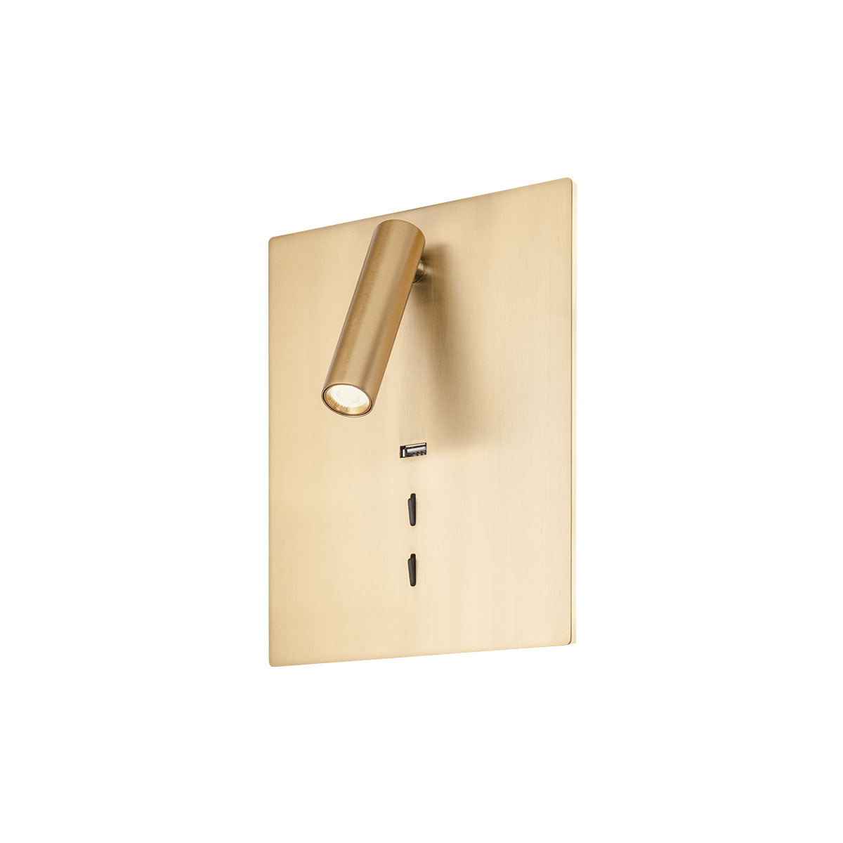 Aplica LED Zen, bronz periat, 16W + 3W, 1920 lm + 238 lm, 3000K, IP20, Redo, 01-2996