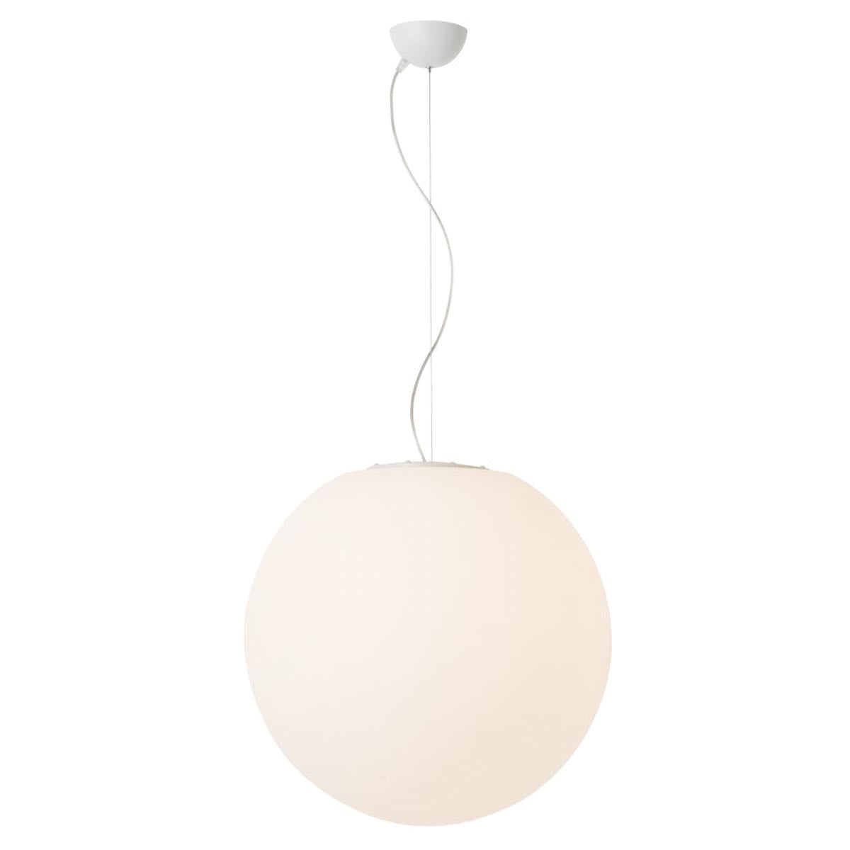 Lustra suspendata exterior Baloo, alb, 1 x E27, D.56cm, IP44, Redo, 9976