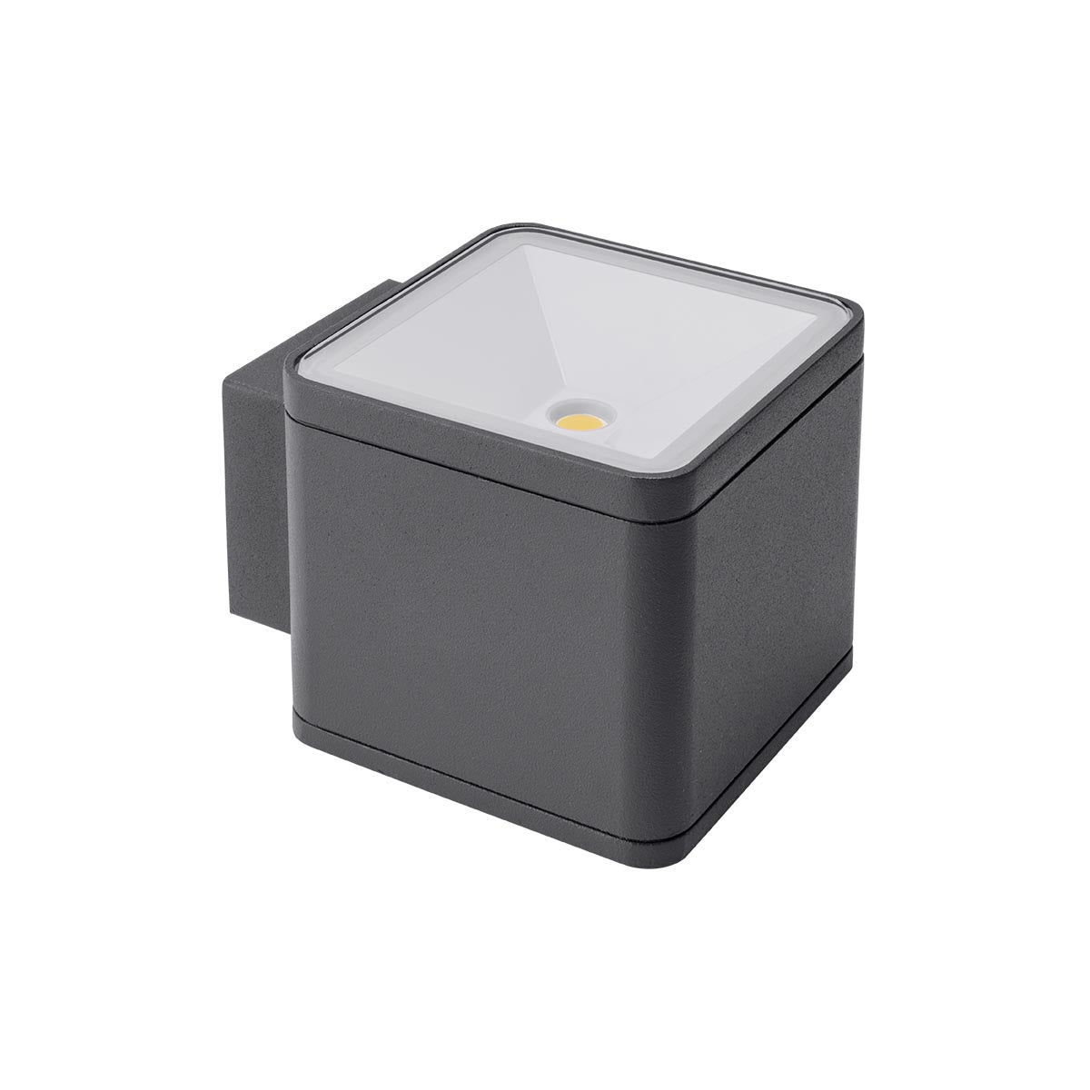 Aplica LED exterior Beta, gri inchis, 2 x 6W, 1080lm, 3000K, IP54, Redo, 9065