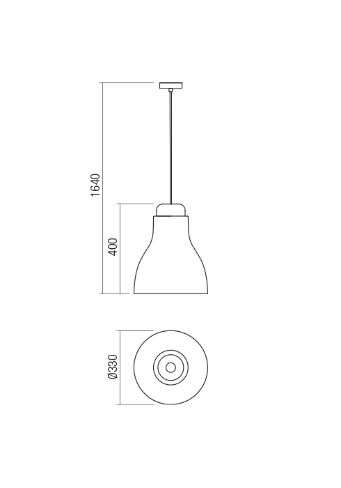 Lustra suspendata Cadeira, maro, 1xE27, IP20, Redo, 01-1606