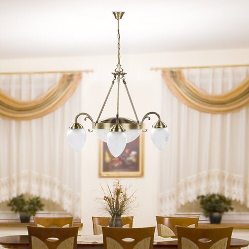 Candelabru Annabella, bronz, 3xE14 + 2xE27, Rabalux 8633