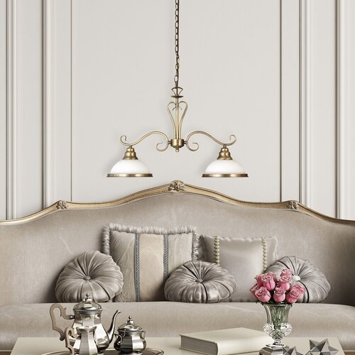 Lustra suspendata Elisett, bronz, 2xE27, IP20, Rabalux, 2757