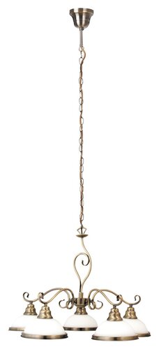 Lustra suspendata Elisett, bronz, 5xE27, IP20, Rabalux, 2755