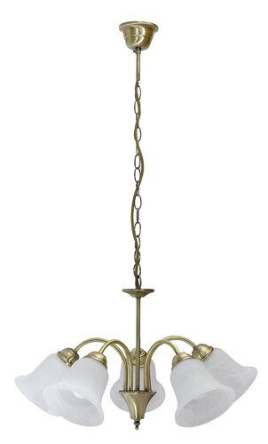 Lustra suspendata Francesca, bronz, 5xE14, IP20, Rabalux, 7375