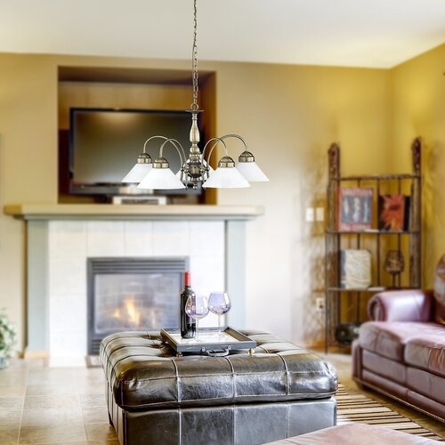 Lustra suspendata Marian, bronz, 5xE27, IP20, Rabalux, 2705