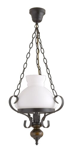 Lustra suspendata Petronel, negru mat, 1xE27, IP20, Rabalux, 7076