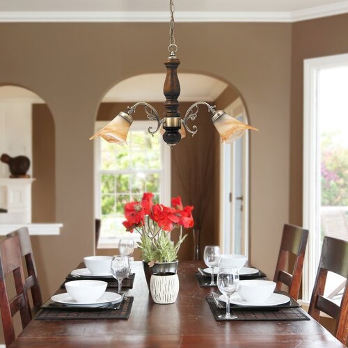 Lustra suspendata Rustic 3, bronz, 3xE14, IP20, Rabalux, 7093.