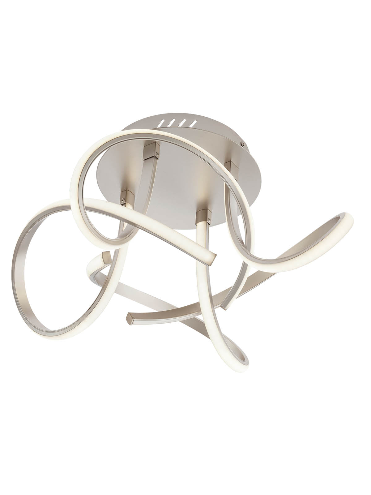 Plafoniera LED Cigno, champagne, 55W, 4000K, 4867lm, IP20, Smarter, 01-2346