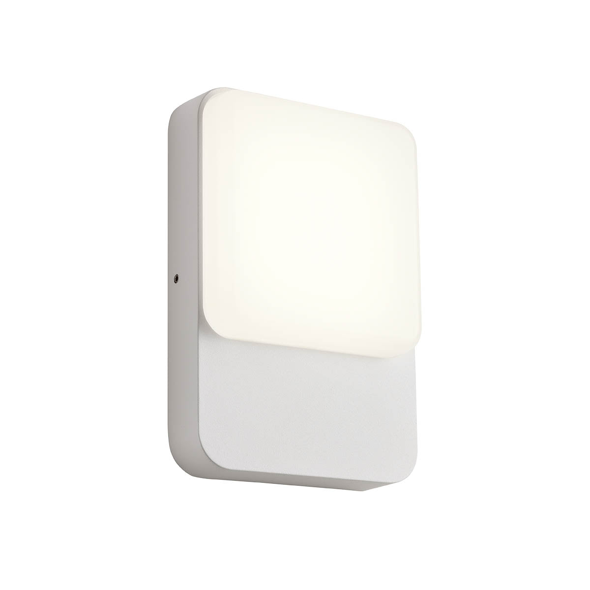 Aplica LED exterior Colin, alb mat, 9W, 696lm, 4000K, IP54, Redo, 90128