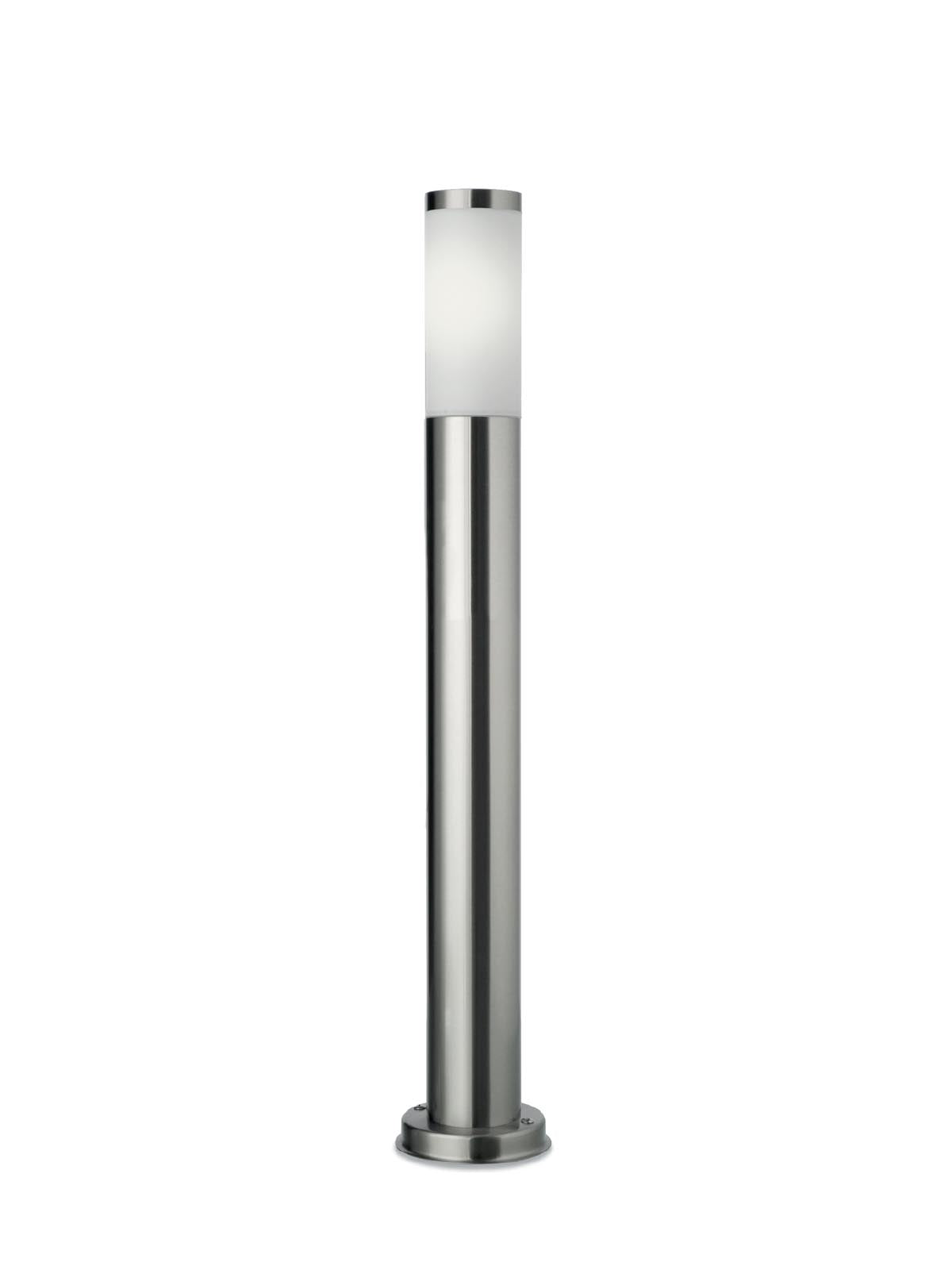 Stalp exterior COLONNA, inox, 1XE27, Smarter 9017