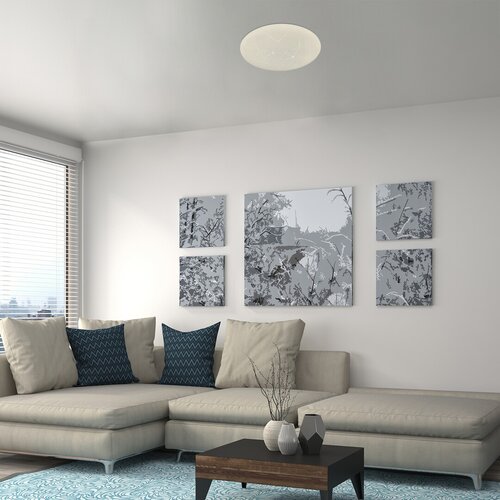 Plafoniera Damien, alb, 1920lm, LED 24W, 3000-6500K, WIFI, Rabalux 5540