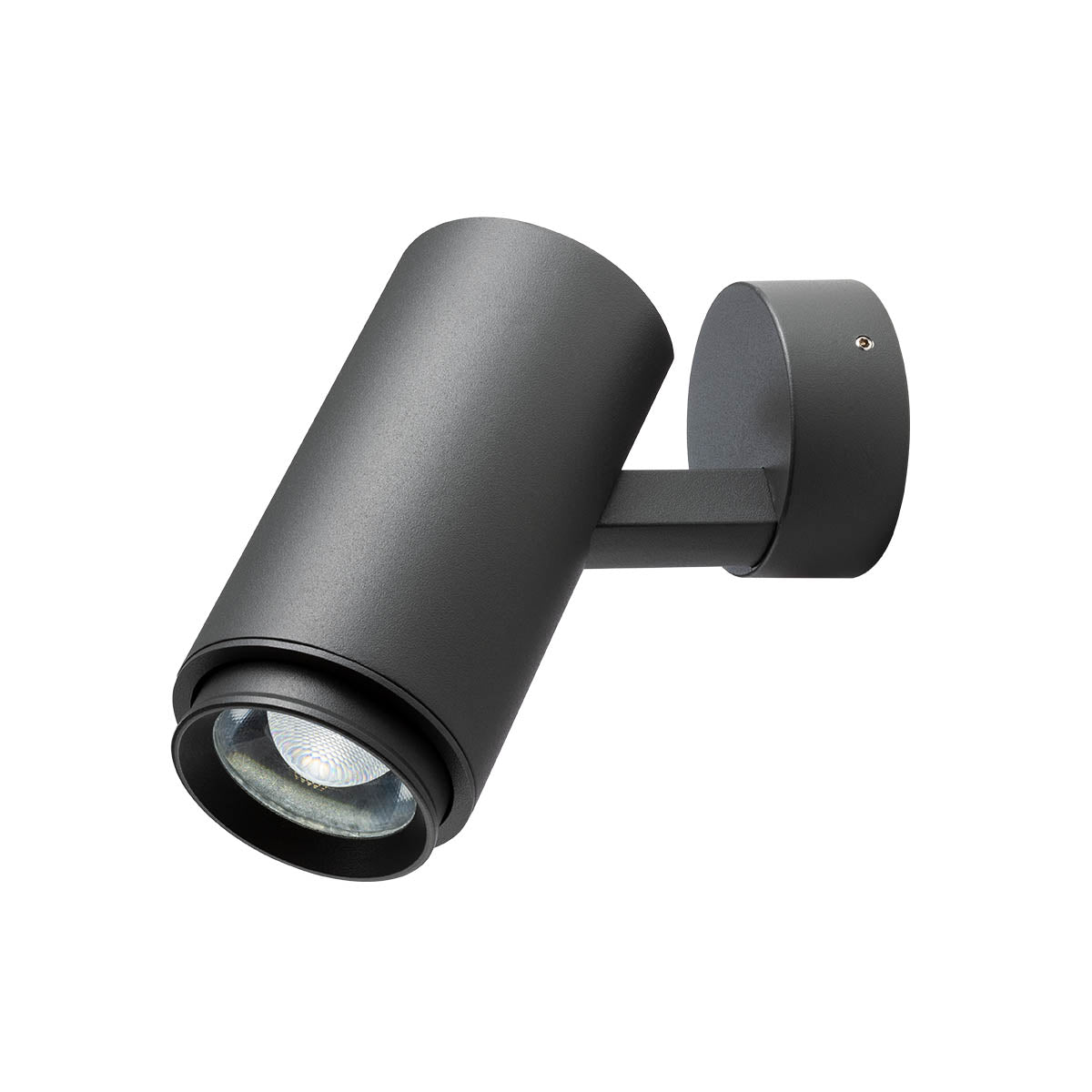 Aplica LED exterior Eagle, orientabila, gri inchis, 7W, 636lm, 3000K, IP54, Redo, 90066