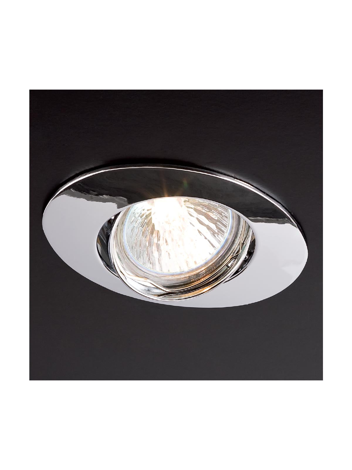 Spot incastrat ELC 104, crom, 1XGU10, Smarter 70058