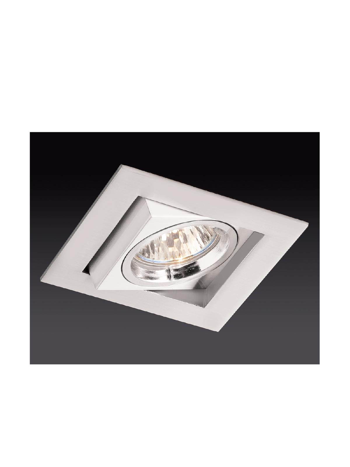 Spot incastrat ELC 2374, alb mat, 1XGU10, Smarter 70315