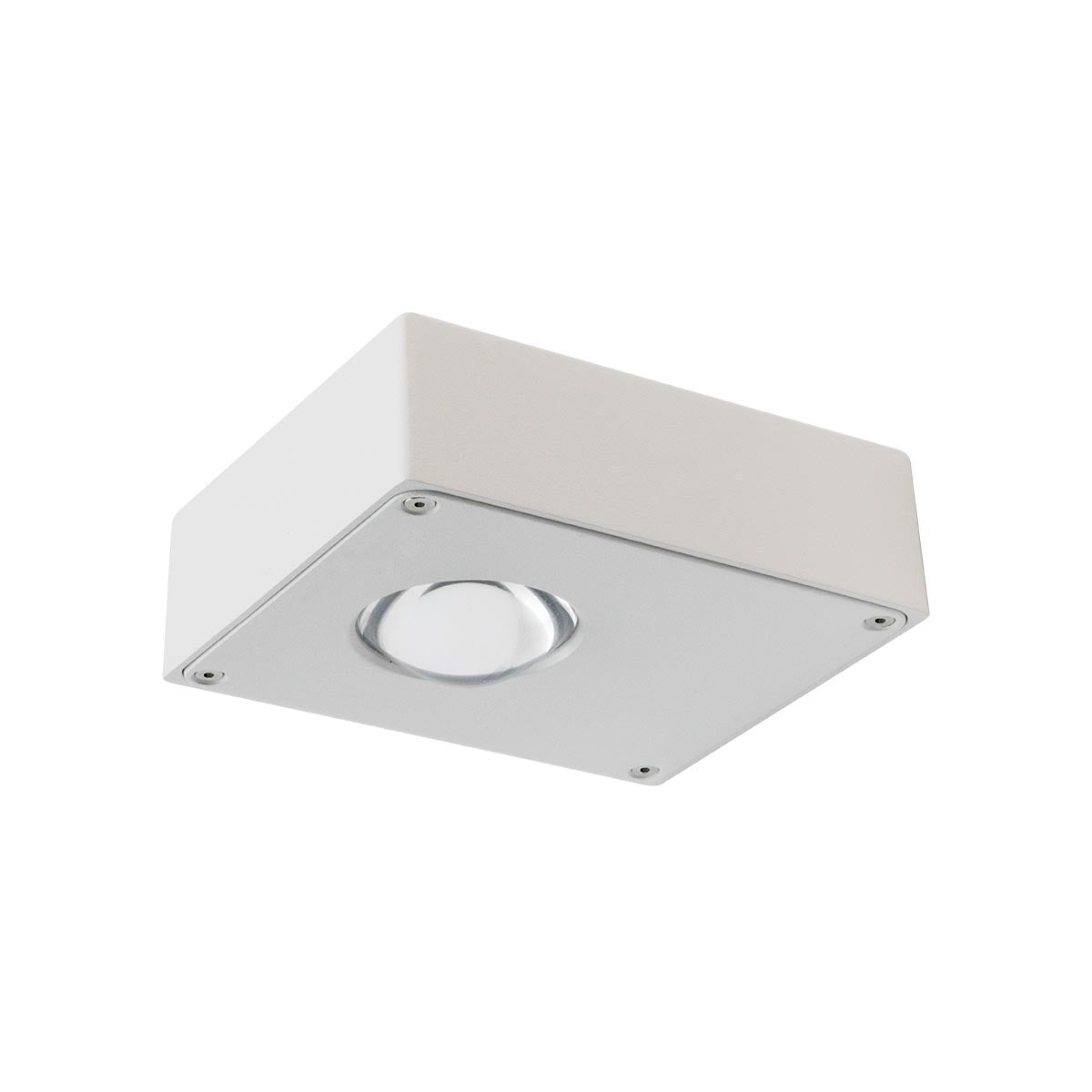 Aplica LED exterior Eris, alb mat, 2 x 3W, 520lm, 3000K, IP54, Redo, 9569