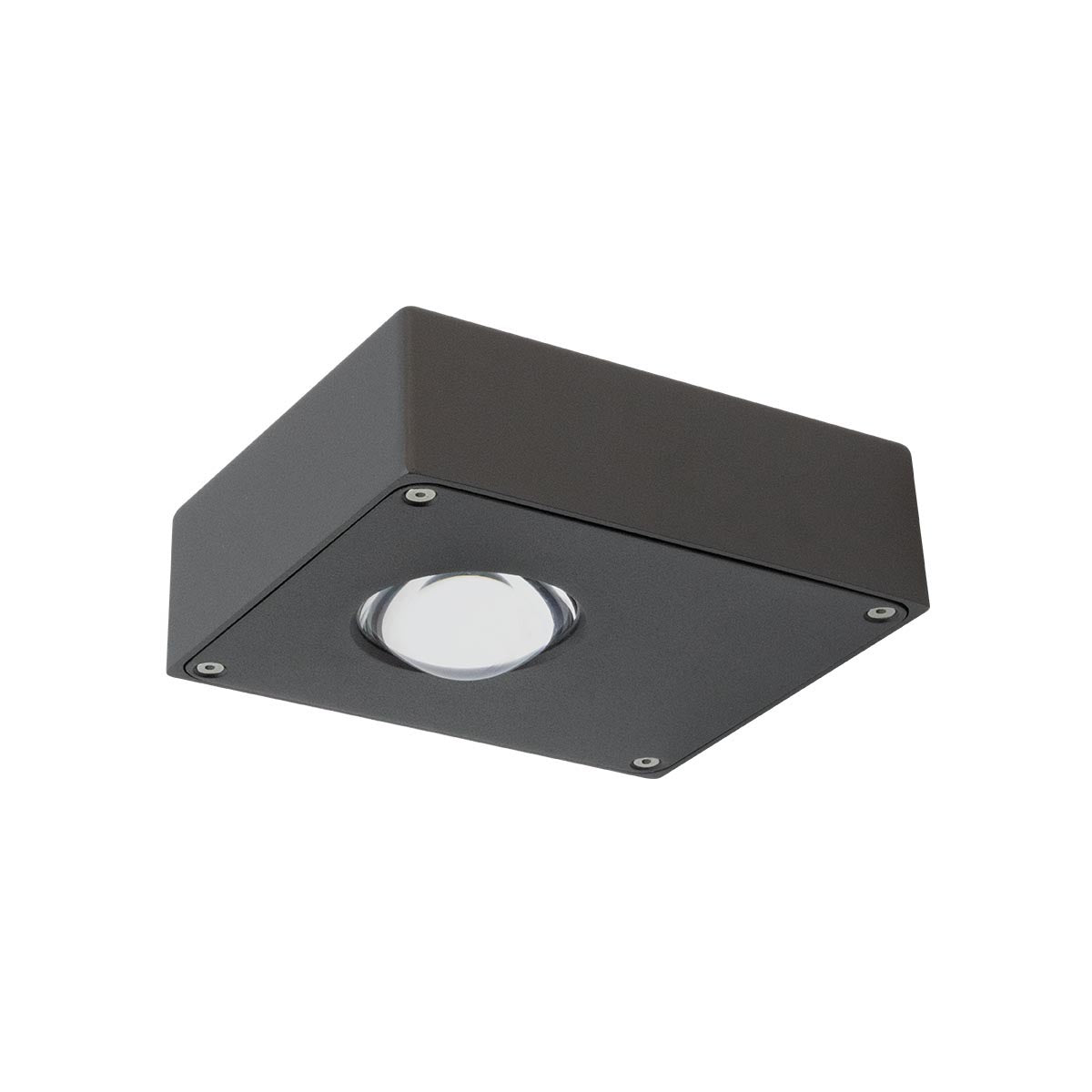 Aplica LED exterior Eris, negru mat, 2 x 3W, 520lm, 3000K, IP54, Redo, 9570