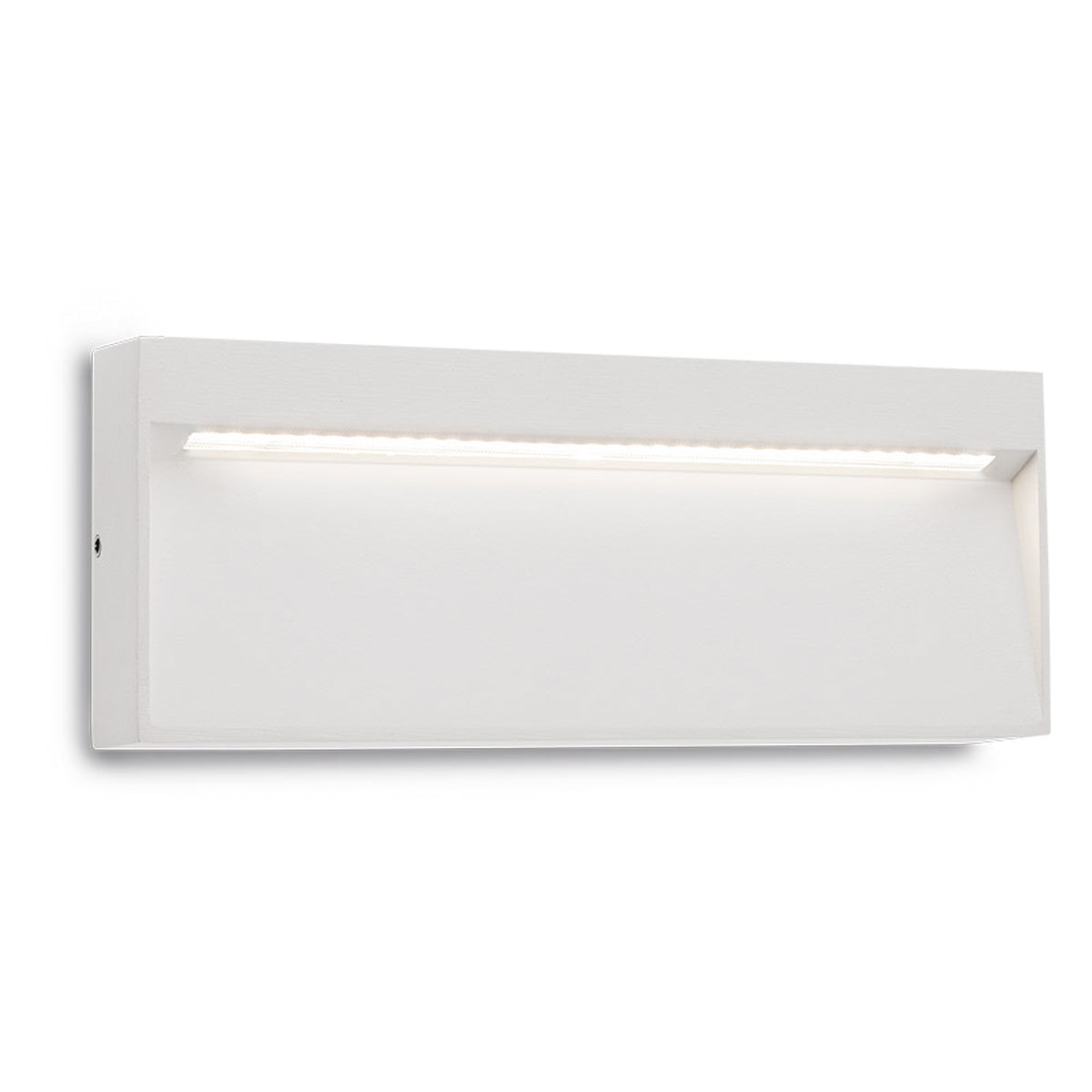 Aplica LED exterior Even, alb mat, 6W, 320lm, 3000K, IP54, Redo, 9152