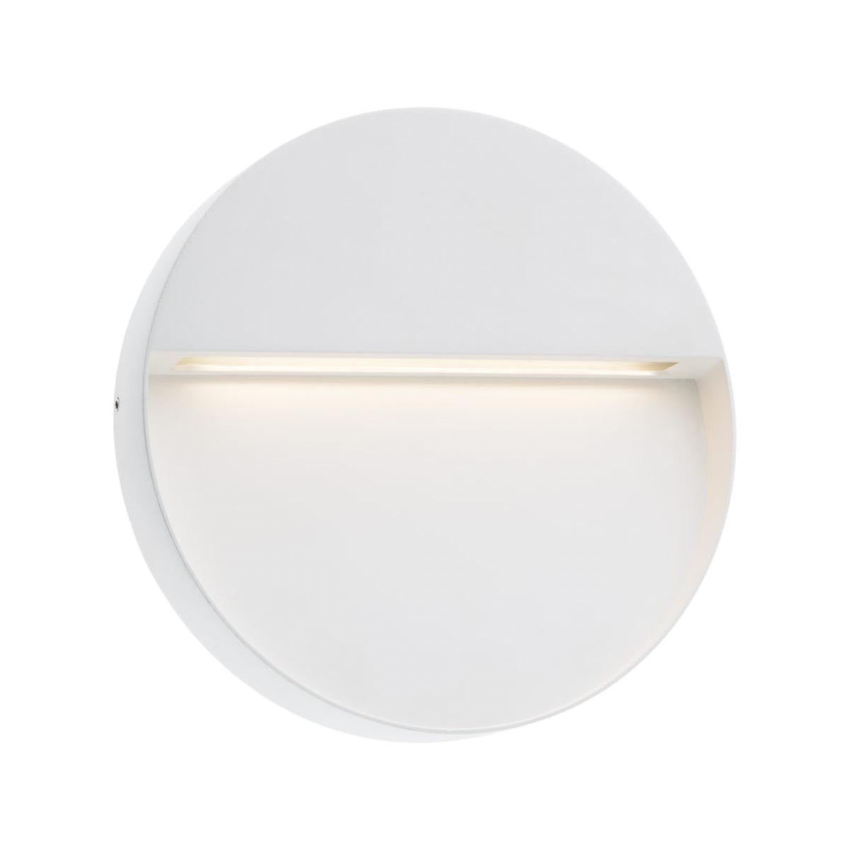 Aplica LED exterior Even, alb mat, 9W, 420lm, 3000K, IP54, Redo, 9626