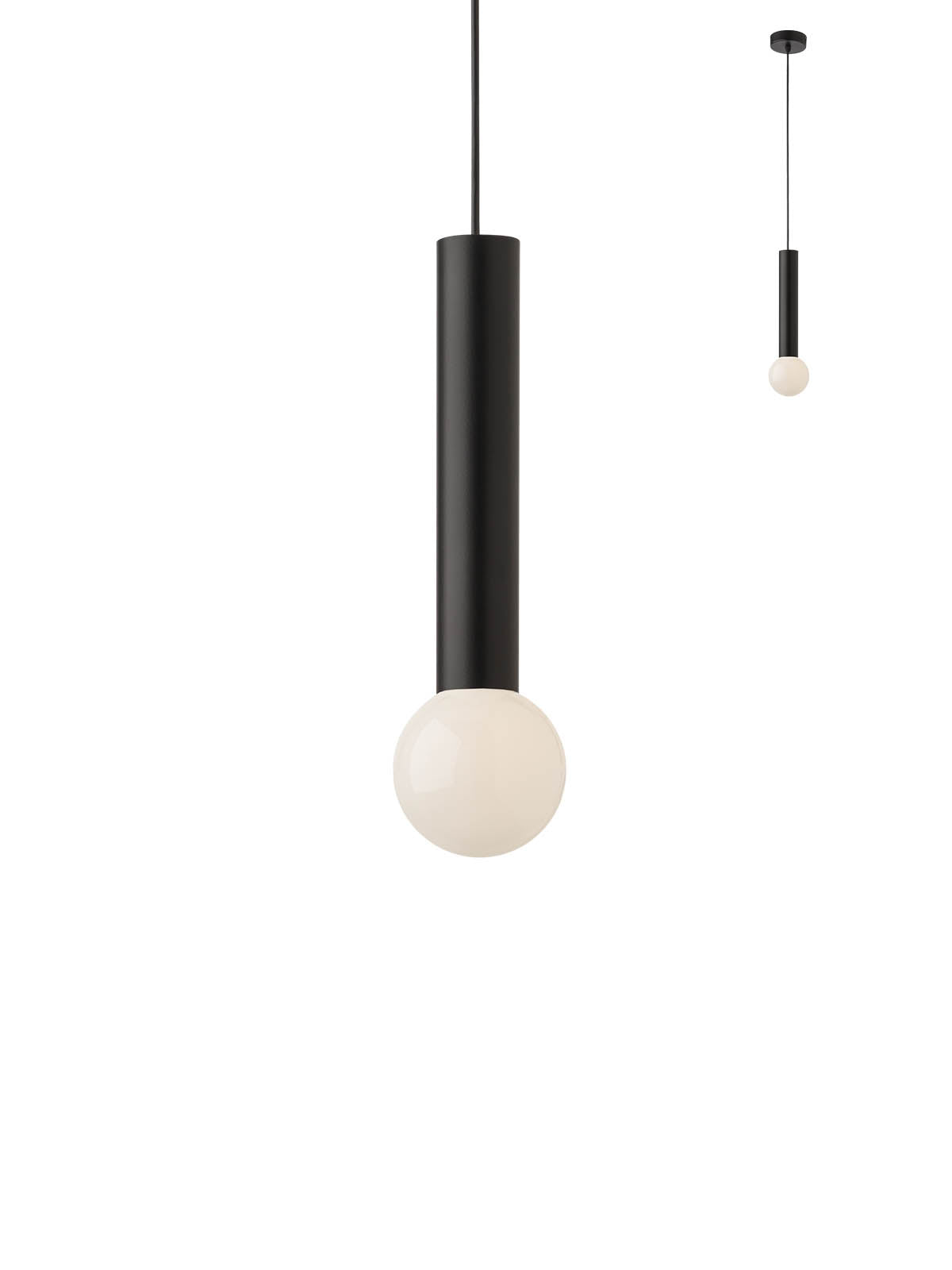 Lustra suspendata Gossip, negru, 1XE27, Smarter 01-1662