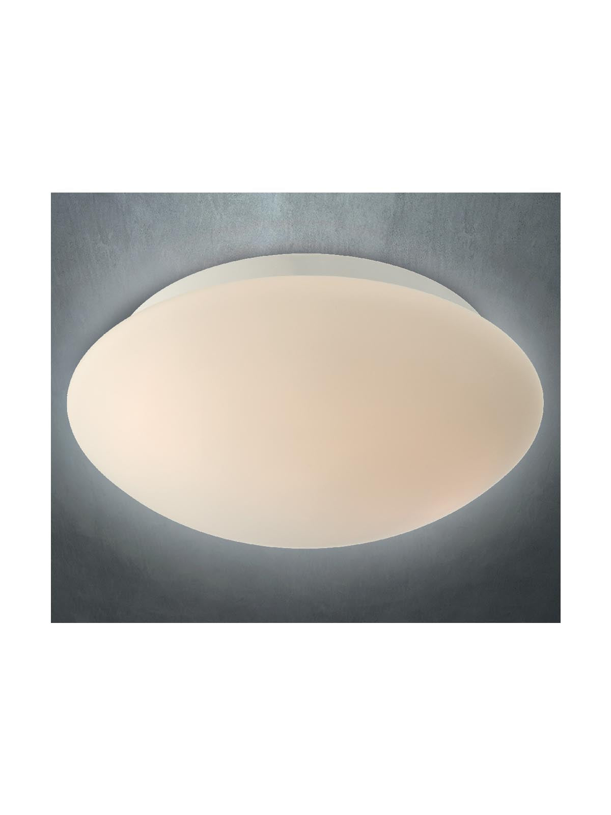 Plafoniera IBIS, alb cu dispersor opal, 1XE27, Smarter 01-239