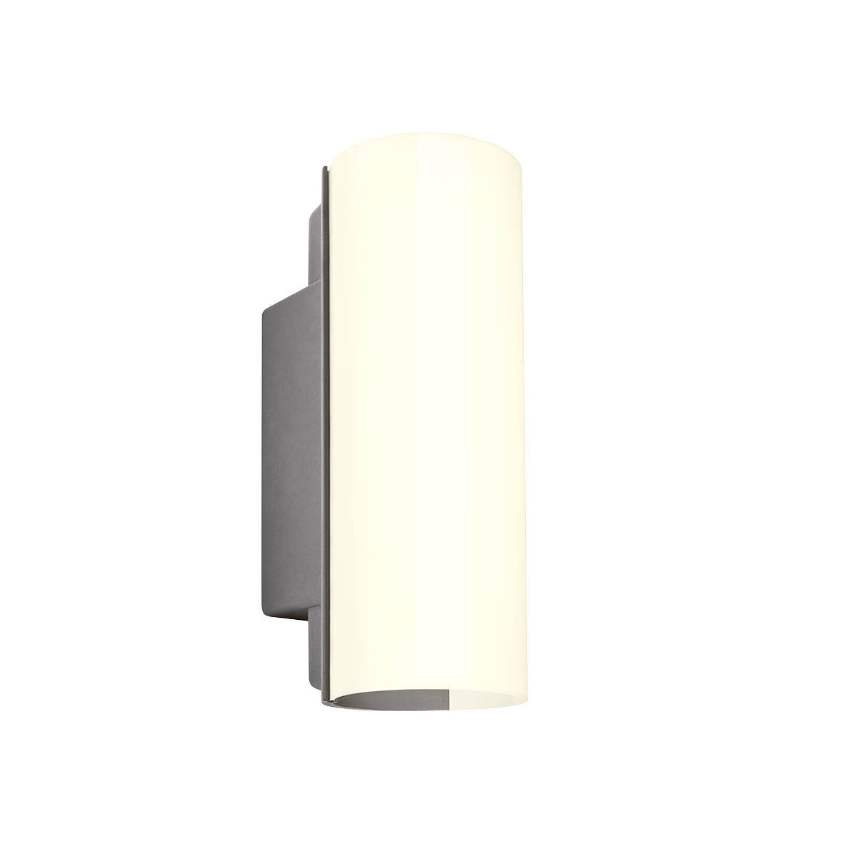 Aplica LED exterior Ilius, gri inchis, 15W, 2335lm, 4000K, IP54, Redo, 90363