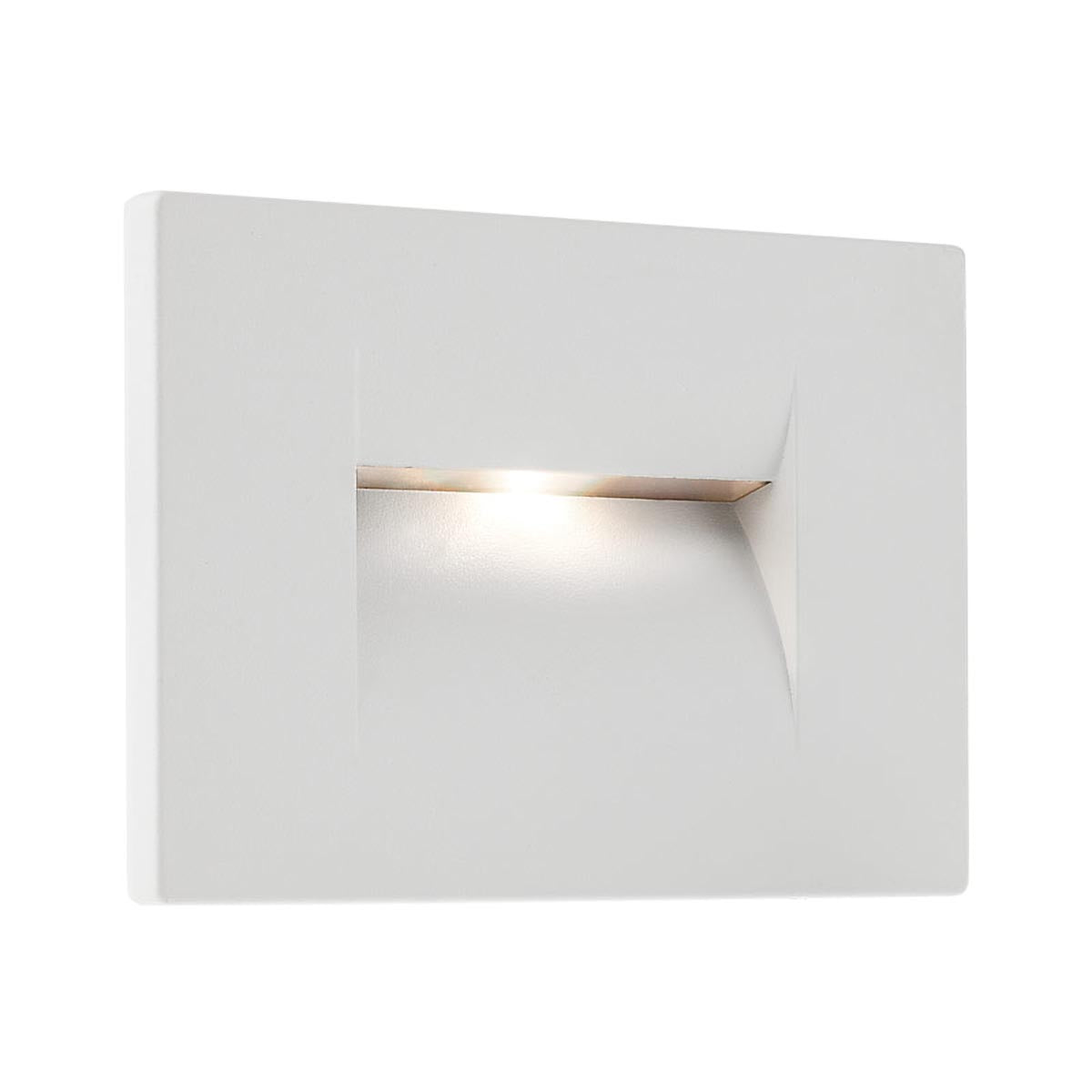 Aplica LED exterior incastrabila Inner, alb mat, 3W, 117lm, 4000K, IP65, Redo, 9546