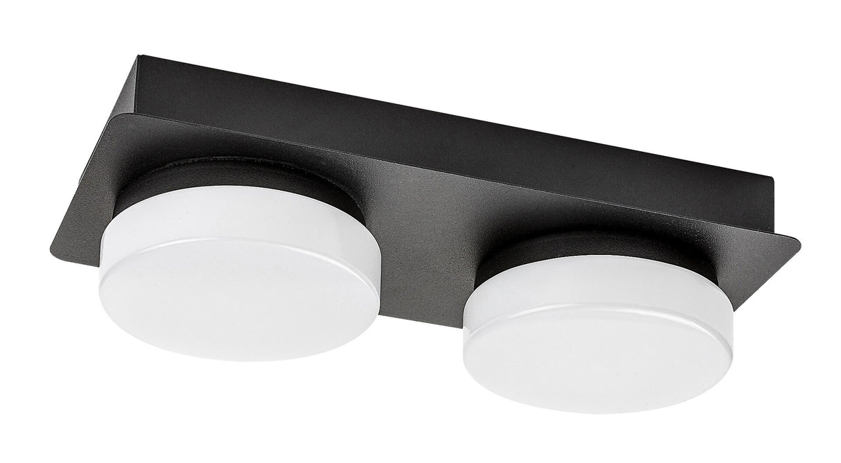 Lampa baie Attichus, negru mat, 1200lm, LED 11W, 4000K, Rabalux 75002