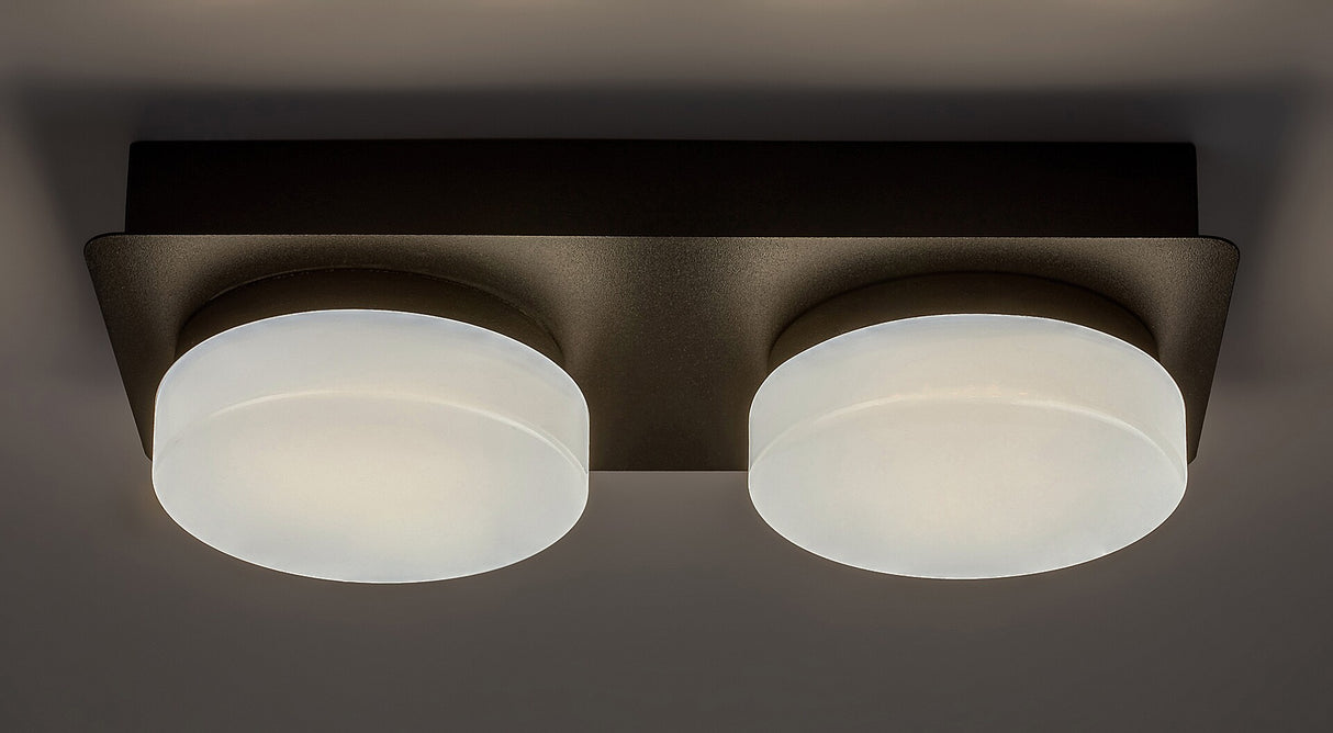 Lampa baie Attichus, negru mat, 1200lm, LED 11W, 4000K, Rabalux 75002