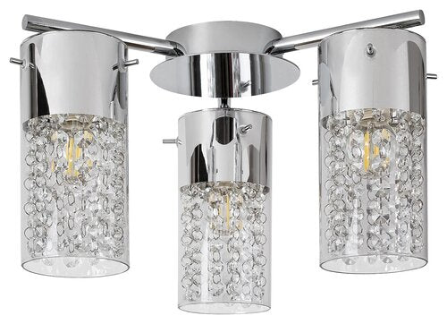 Lampa baie Niagara, crom, E14 3x 40W, Rabalux 2195