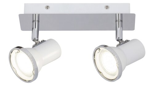 Lampa baie Steve, alb, 860lm, GU10 2x 15W, 4000K, Rabalux 5498
