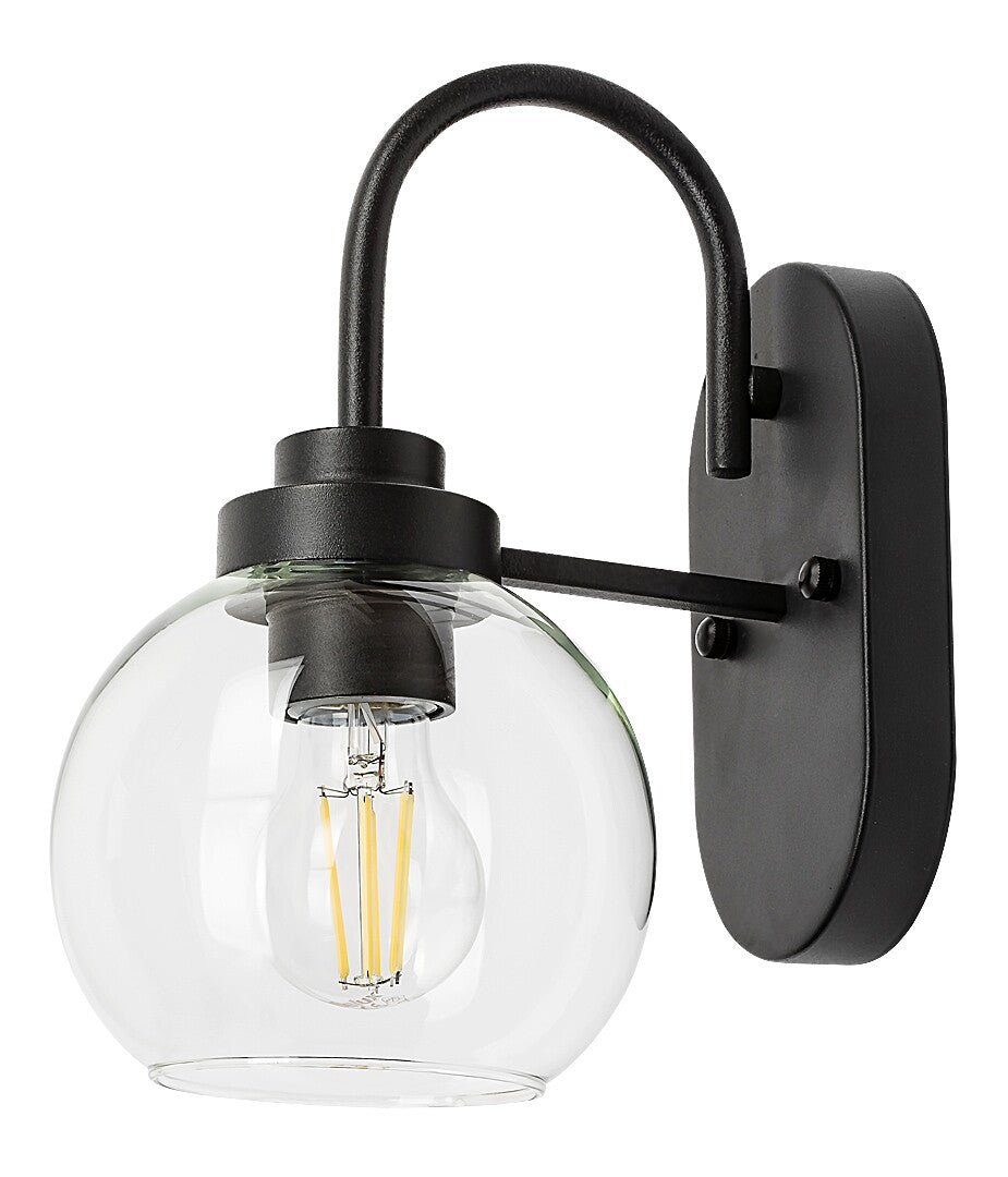 Lampa baie Tirina, negru mat, E27 1x 15W, Rabalux 75005