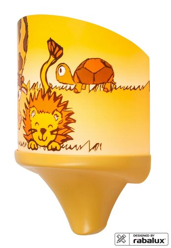 Lampa copii Leon, multicolor, 18lm, 1XE14 , 7W, 2700K, Rabalux 4571