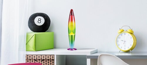 Lampa copii Lollipop Rainbow, multicolor, E14 1x G45 25W, Rabalux 7011