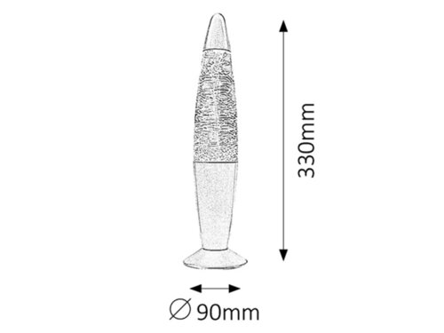 Lampa copii Millie, argintiu, DC 5V 0, 9W, Rabalux 4533