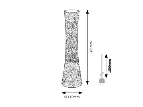 Lampa copii Minka, albastru, GY6.35 1x 20W, Rabalux 7026