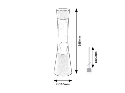 Lampa copii Minka, argintiu, GY6.35 1x 20W, Rabalux 7030