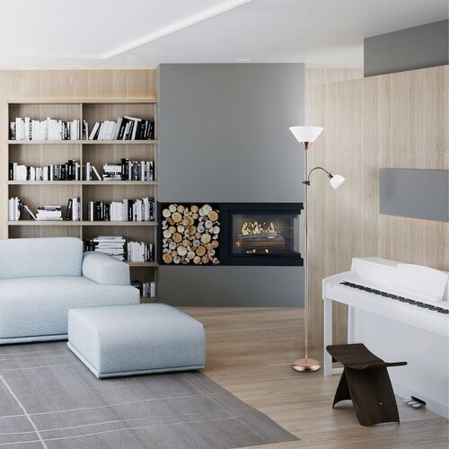 Lampadar Action, bronz, 1xE27+ 1xE14, Rabalux 4065