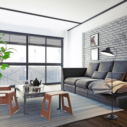 Lampadar Dragan, negru mat, E27, Rabalux 5310