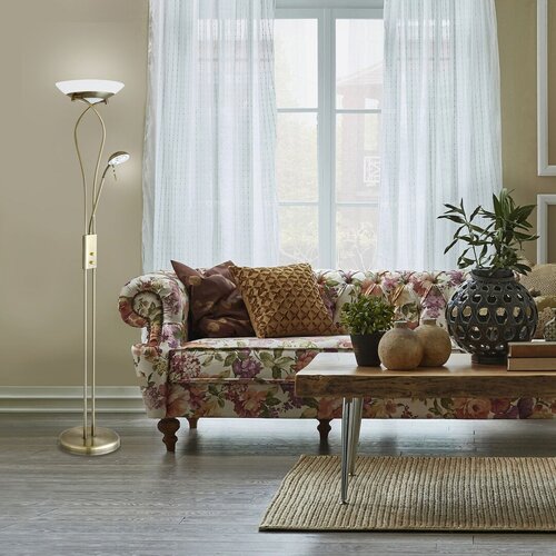 Lampadar Gamma, bronz, 1xR7S + 1xG9, dimabil, Rabalux 4078