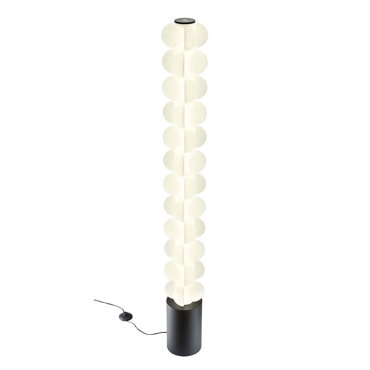 Lampadar LED Jaco, negru mat, 52W, 4434lm, 3000K, H.153cm, IP20, Redo, 01-2691
