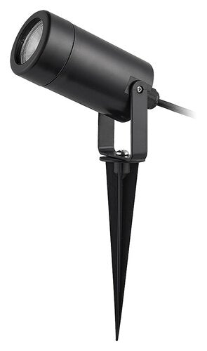 Miniproiector LED exterior Krobia, negru, 1 X GU10, IP65, Rabalux, 7814