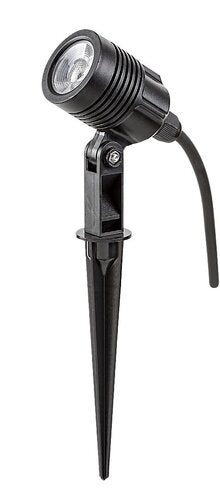 Miniproiector LED exterior Turda, negru, 3W, 260lm, 4000K, IP65, Rabalux, 7060